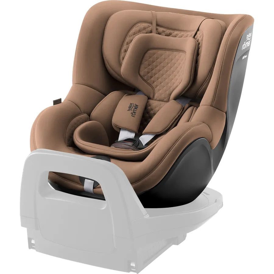 Scaun auto pentru copii Britax Römer, rotativ, fără bază ISOFIX, 3 luni-4 ani, 61-105 cm, 0-18 kg, DUALFIX 5Z, warm caramel