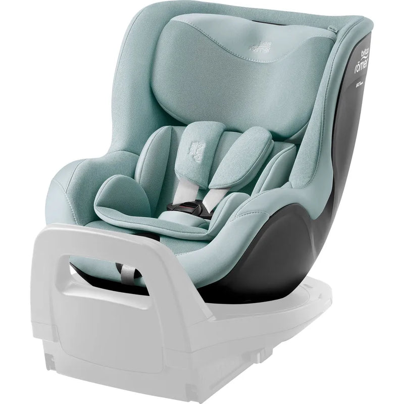 Scaun auto pentru copii Britax Römer, rotativ, fără bază ISOFIX, 3 luni-4 ani, 61-105 cm, 0-18 kg, DUALFIX 5Z, harbor blue