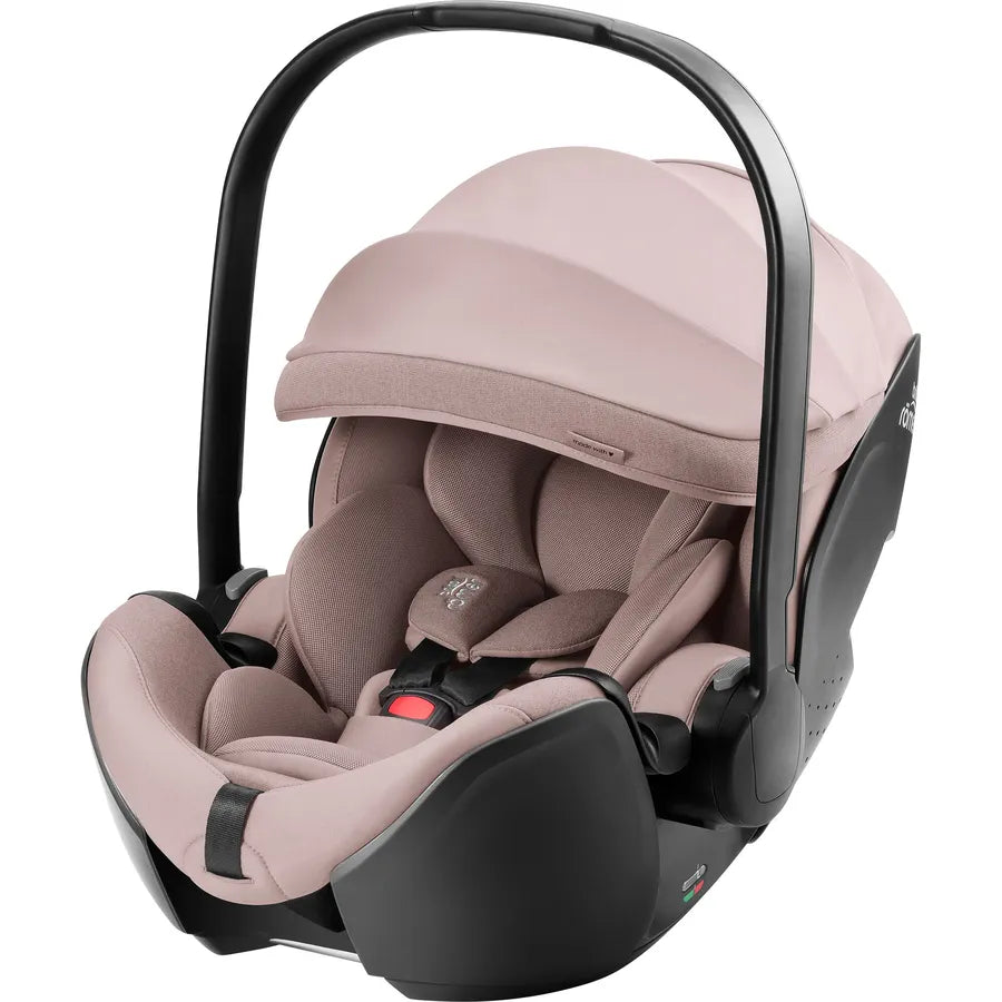 Scaun auto tip scoică pentru copii Britax Römer, reclinabil, 0-15 luni, 40-85 cm, 0-13 kg, BABY-SAFE PRO, dusty rose