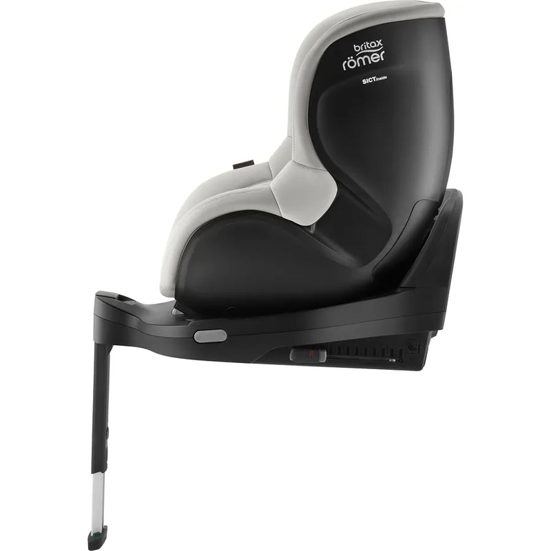 Scaun auto pentru copii Britax Römer, rotativ, 3 luni-4 ani, 61-105 cm, 19 kg, DUALFIX PRO M, linen grey