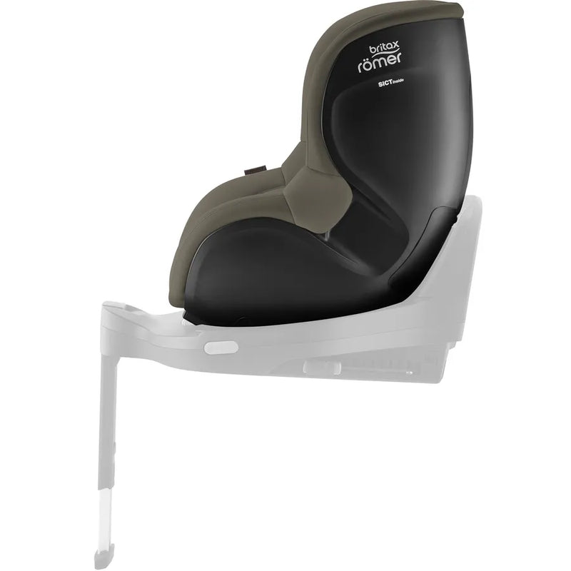 Scaun auto pentru copii Britax Römer, rotativ, fără bază ISOFIX, 3 luni-4 ani, 61-105 cm, 0-18 kg, DUALFIX 5Z, urban olive