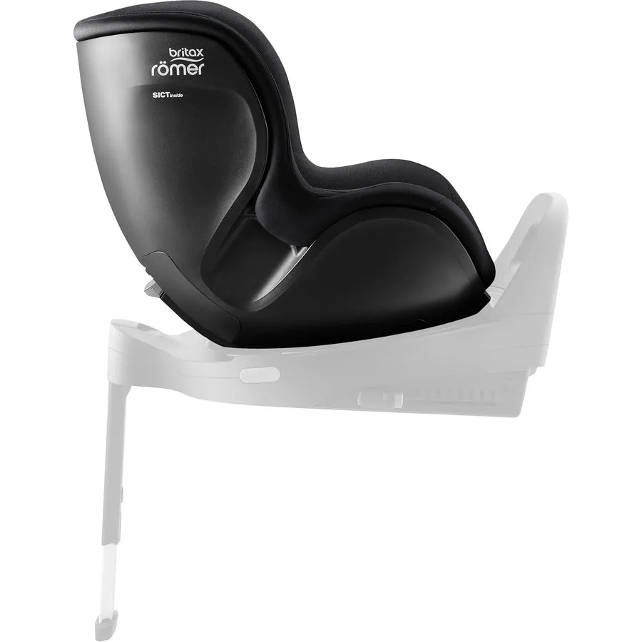 Scaun auto pentru copii Britax Römer, rotativ, fără bază ISOFIX, 3 luni-4 ani, 61-105 cm, 0-18 kg, DUALFIX 5Z, carbon black
