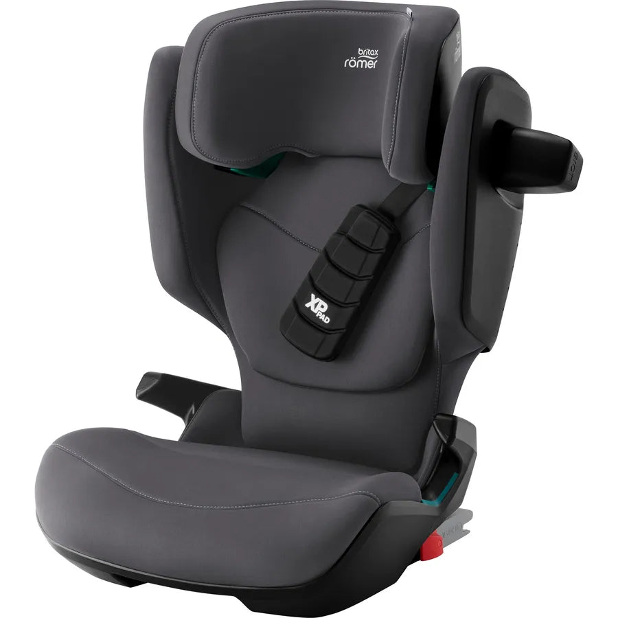 Scaun auto pentru copii Britax Römer, 3,5-12 ani, 100-150 cm, 15-36 kg, KIDFIX PRO, midnight grey