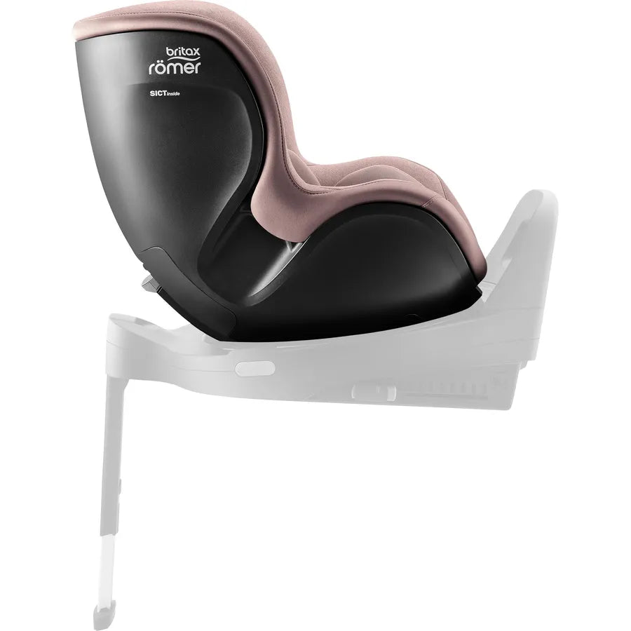 Scaun auto pentru copii Britax Römer, rotativ, fără bază ISOFIX, 3 luni-4 ani, 61-105 cm, 0-18 kg, DUALFIX 5Z, dusty rose