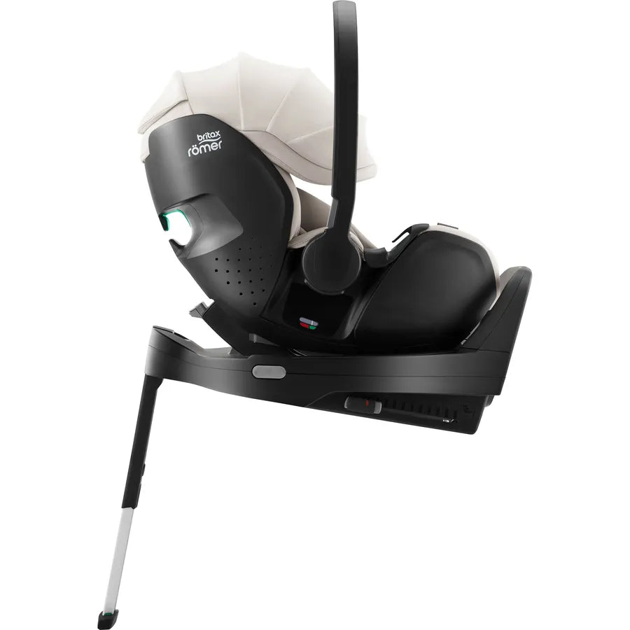 Scaun auto tip scoică pentru copii Britax Römer, reclinabil, 0-15 luni, 40-85 cm, 0-13 kg, BABY-SAFE PRO, soft taupe