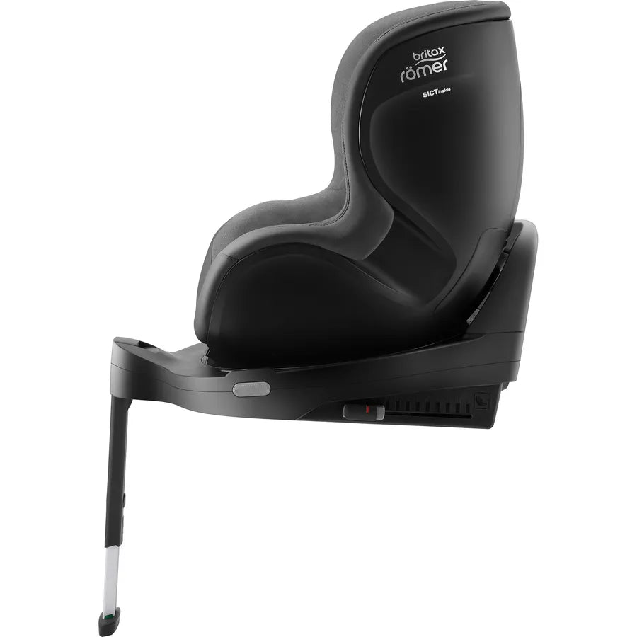 Scaun auto pentru copii Britax Römer, rotativ, 0 luni-4 ani, 40-105 cm, 0-19 kg, Isofix, DUALFIX PRO, mineral grey