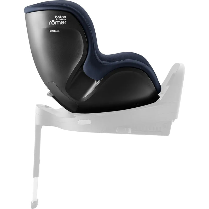 Scaun auto pentru copii Britax Römer, rotativ, fără bază ISOFIX, 3 luni-4 ani, 61-105 cm, 0-18 kg, DUALFIX 5Z, night blue