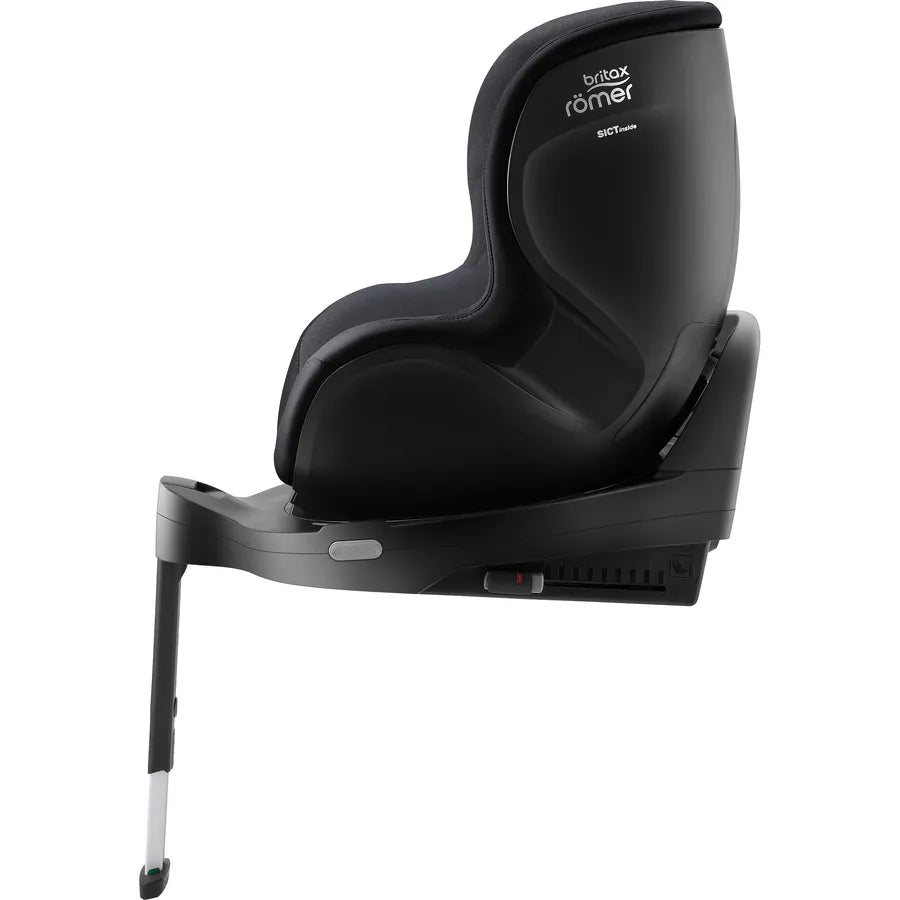 Scaun auto pentru copii Britax Römer, rotativ, 0 luni-4 ani, 40-105 cm, 0-19 kg, Isofix, DUALFIX PRO, carbon black