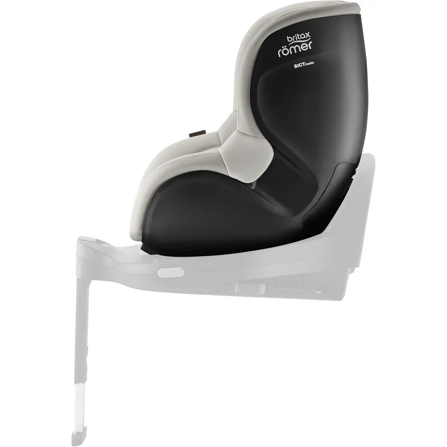 Scaun auto pentru copii Britax Römer, rotativ, fără bază ISOFIX, 3 luni-4 ani, 61-105 cm, 0-18 kg, DUALFIX 5Z, linen grey