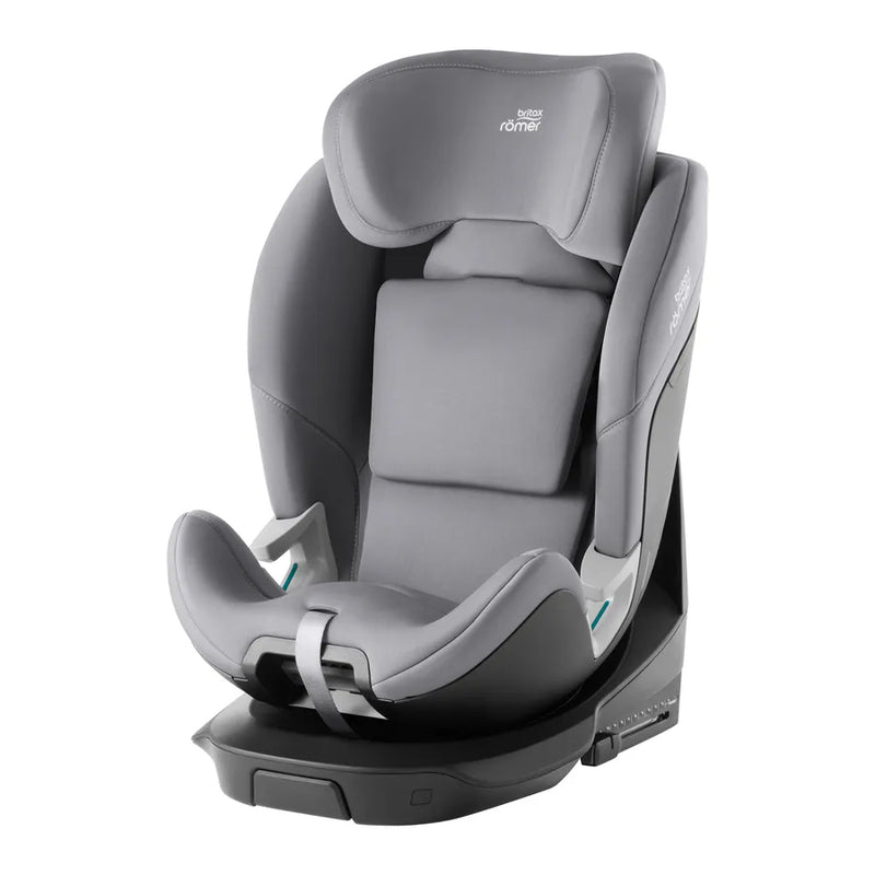 Scaun auto pentru copii Britax Römer, rotativ, 0 luni-7 ani, 40-125 cm, Isofix, SWIVEL, frost grey