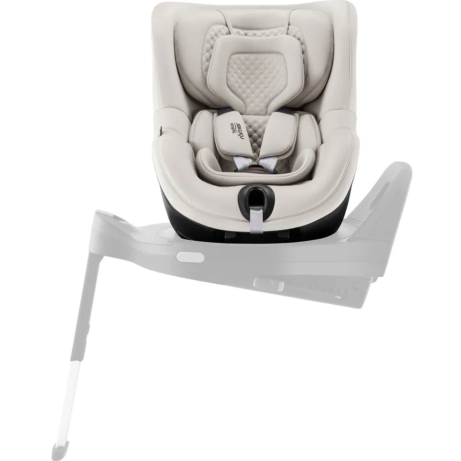 Scaun auto pentru copii Britax Römer, rotativ, fără bază ISOFIX, 3 luni-4 ani, 61-105 cm, 0-18 kg, DUALFIX 5Z, soft taupe