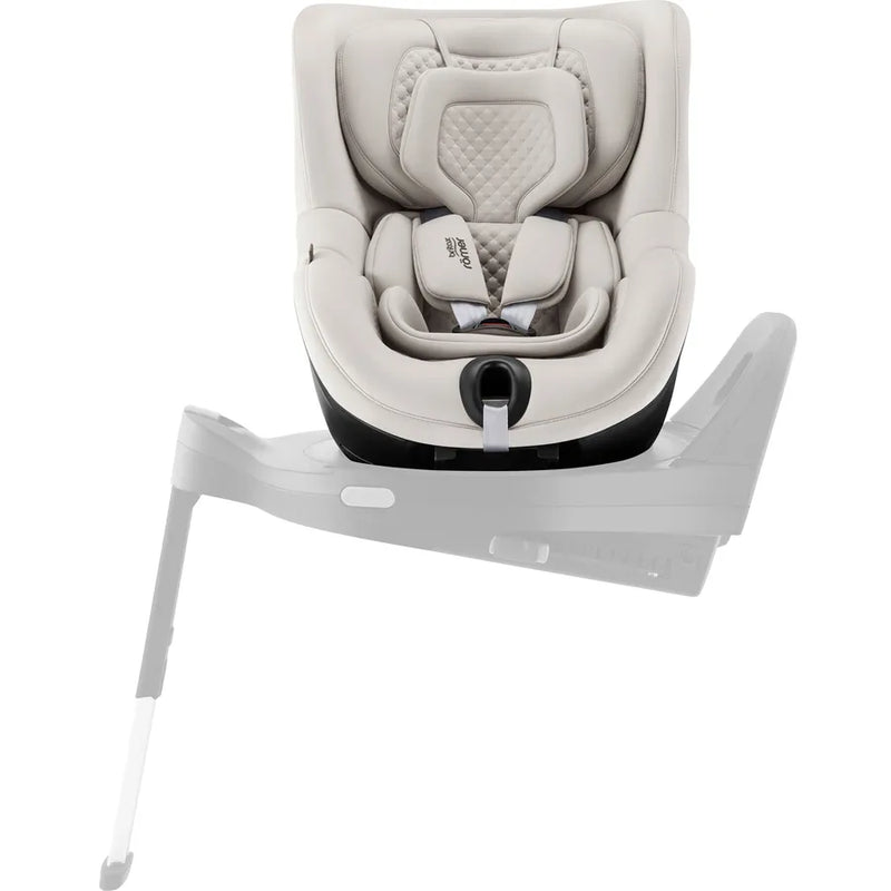 Scaun auto pentru copii Britax Römer, rotativ, fără bază ISOFIX, 3 luni-4 ani, 61-105 cm, 0-18 kg, DUALFIX 5Z, soft taupe