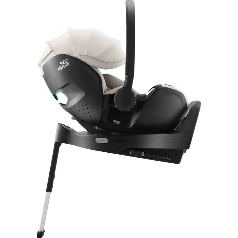 Scaun auto tip scoică pentru copii Britax Römer, reclinabil, 0-15 luni, 40-85 cm, 0-13 kg, BABY-SAFE PRO, soft taupe