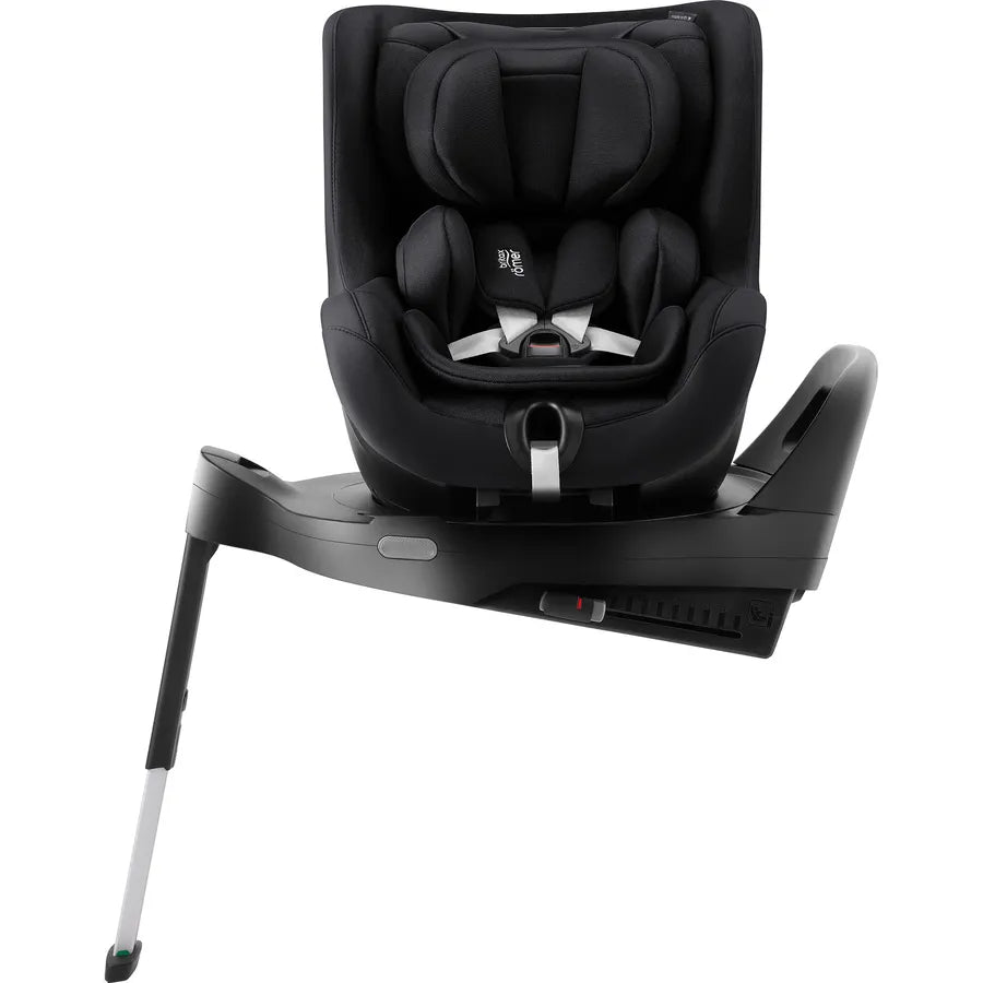 Scaun auto pentru copii Britax Römer, rotativ, 0 luni-4 ani, 40-105 cm, 0-19 kg, Isofix, DUALFIX PRO, carbon black