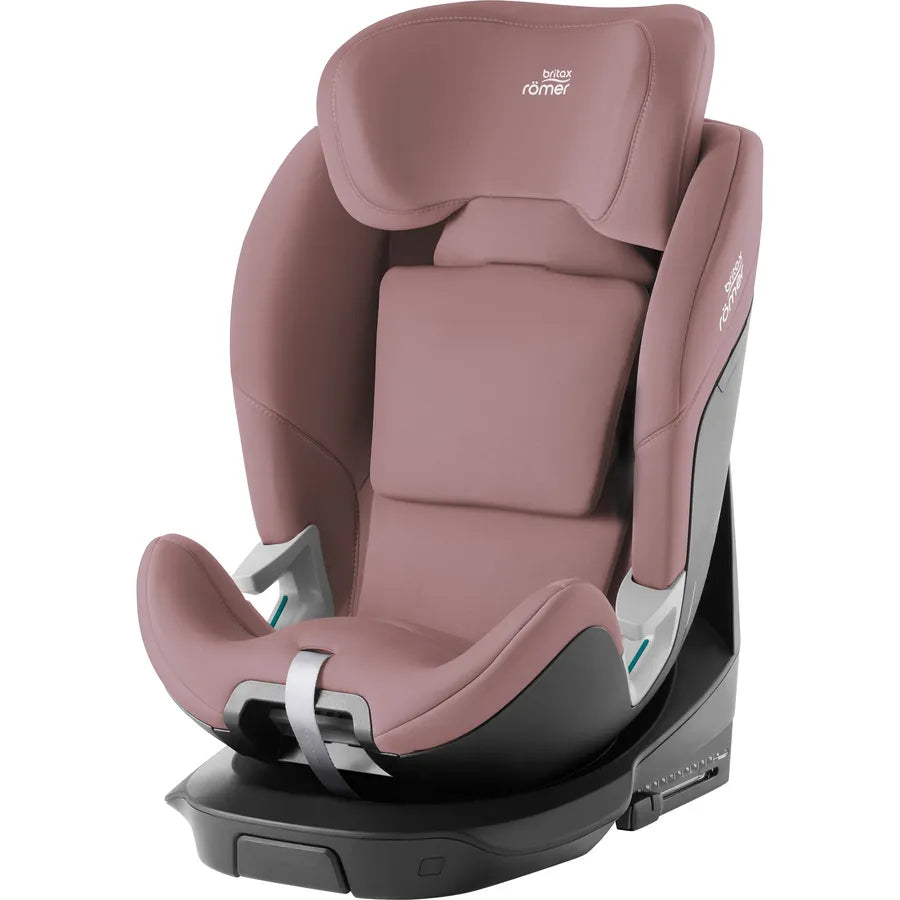 Scaun auto pentru copii Britax Römer, rotativ, 0 luni-7 ani, 40-125 cm, Isofix, SWIVEL,dusty rose