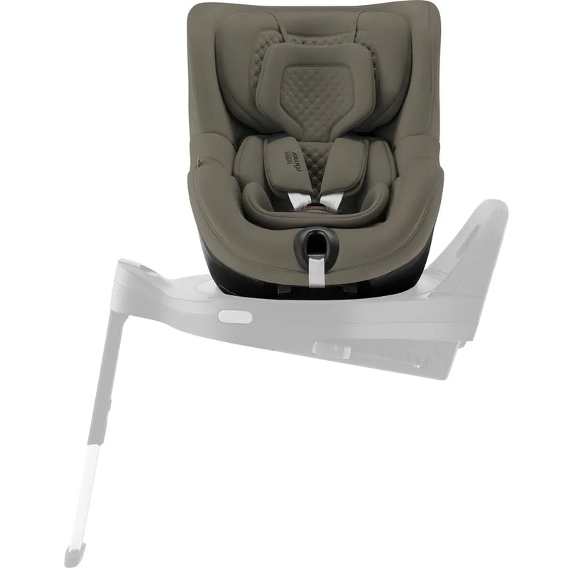 Scaun auto pentru copii Britax Römer, rotativ, fără bază ISOFIX, 3 luni-4 ani, 61-105 cm, 0-18 kg, DUALFIX 5Z, urban olive