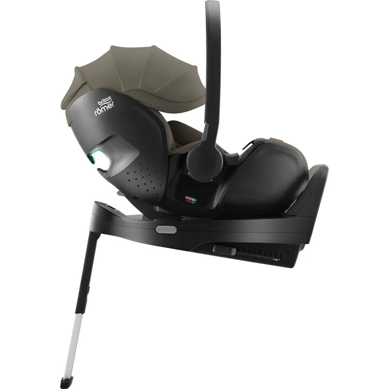 Scaun auto tip scoică pentru copii Britax Römer, reclinabil, 0-15 luni, 40-85 cm, 0-13 kg, BABY-SAFE PRO, urban olive