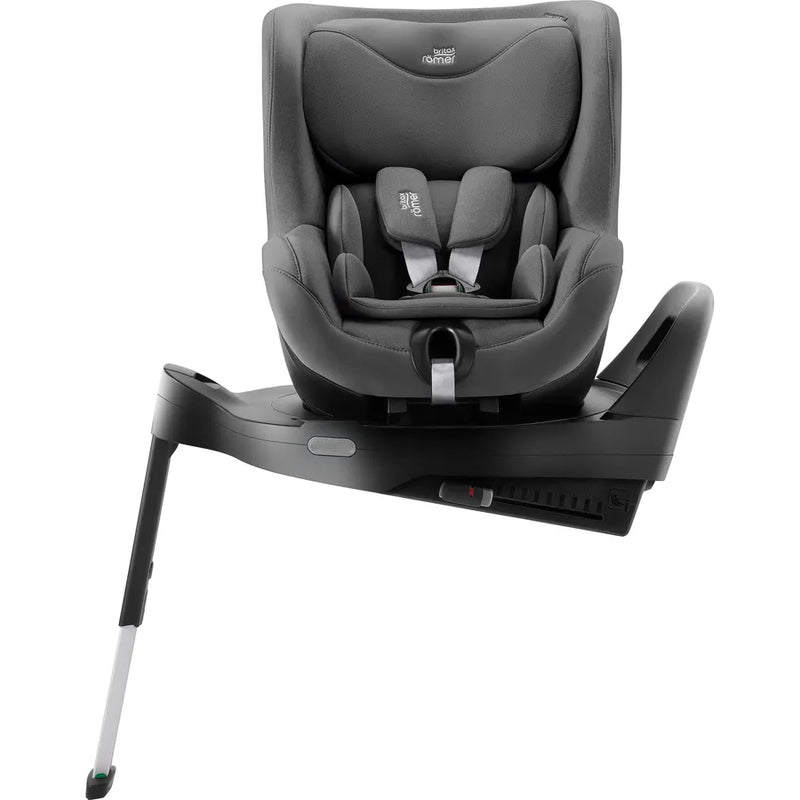 Scaun auto pentru copii Britax Römer, rotativ, 3 luni-4 ani, 61-105 cm, 19 kg, DUALFIX PRO M, mineral grey