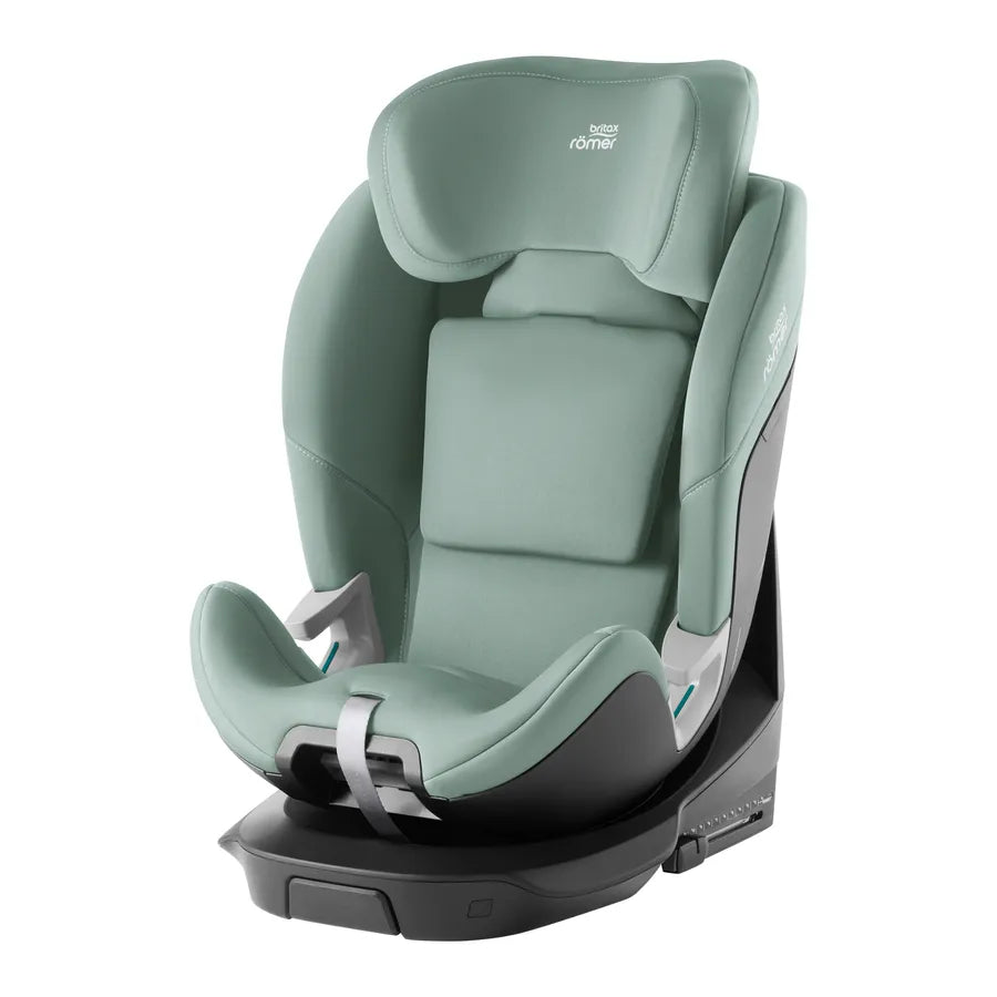 Scaun auto pentru copii Britax Römer, rotativ, 0 luni-7 ani, 40-125 cm, Isofix, SWIVEL, jade green