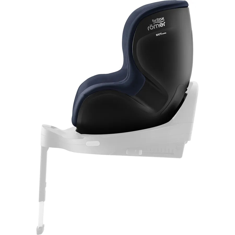 Scaun auto pentru copii Britax Römer, rotativ, fără bază ISOFIX, 3 luni-4 ani, 61-105 cm, 0-18 kg, DUALFIX 5Z, night blue