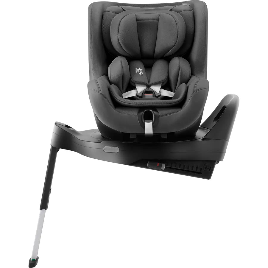 Scaun auto pentru copii Britax Römer, rotativ, 0 luni-4 ani, 40-105 cm, 0-19 kg, Isofix, DUALFIX PRO, mineral grey