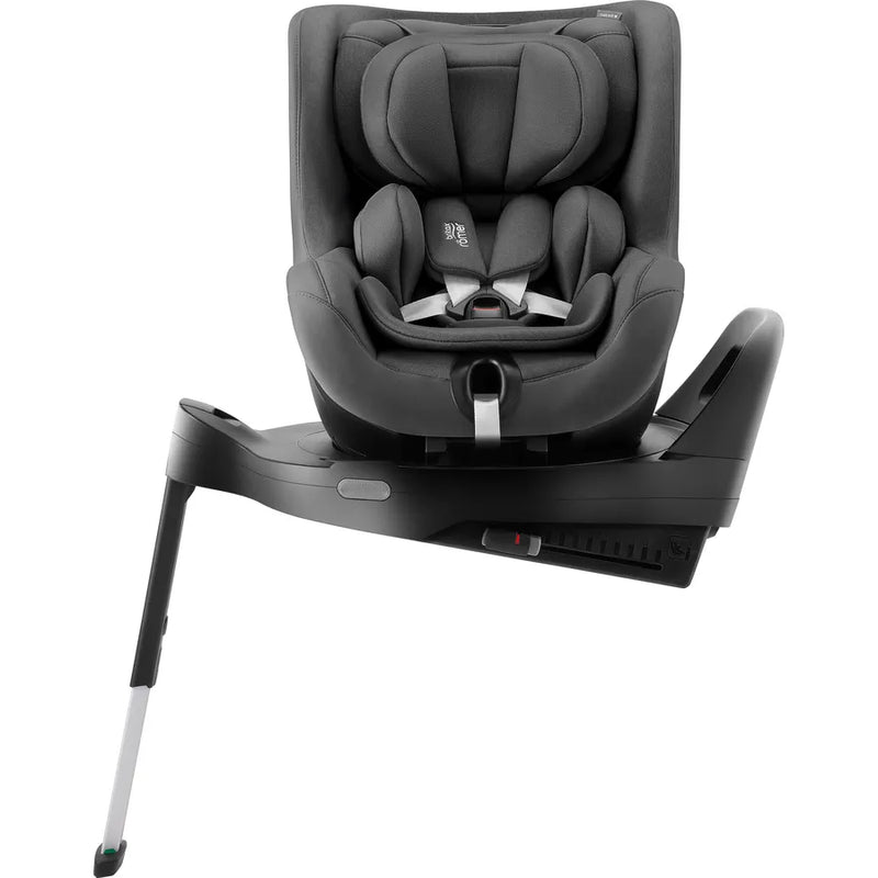 Scaun auto pentru copii Britax Römer, rotativ, 0 luni-4 ani, 40-105 cm, 0-19 kg, Isofix, DUALFIX PRO, mineral grey