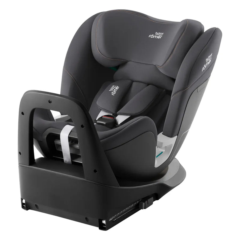 Scaun auto pentru copii Britax Römer, rotativ, 0 luni-7 ani, 40-125 cm, Isofix, SWIVEL, midnight grey
