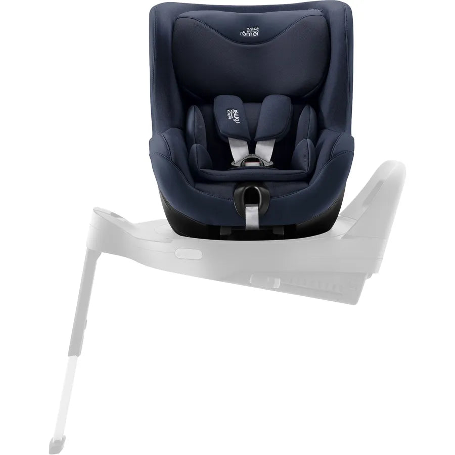 Scaun auto pentru copii Britax Römer, rotativ, fără bază ISOFIX, 3 luni-4 ani, 61-105 cm, 0-18 kg, DUALFIX 5Z, night blue