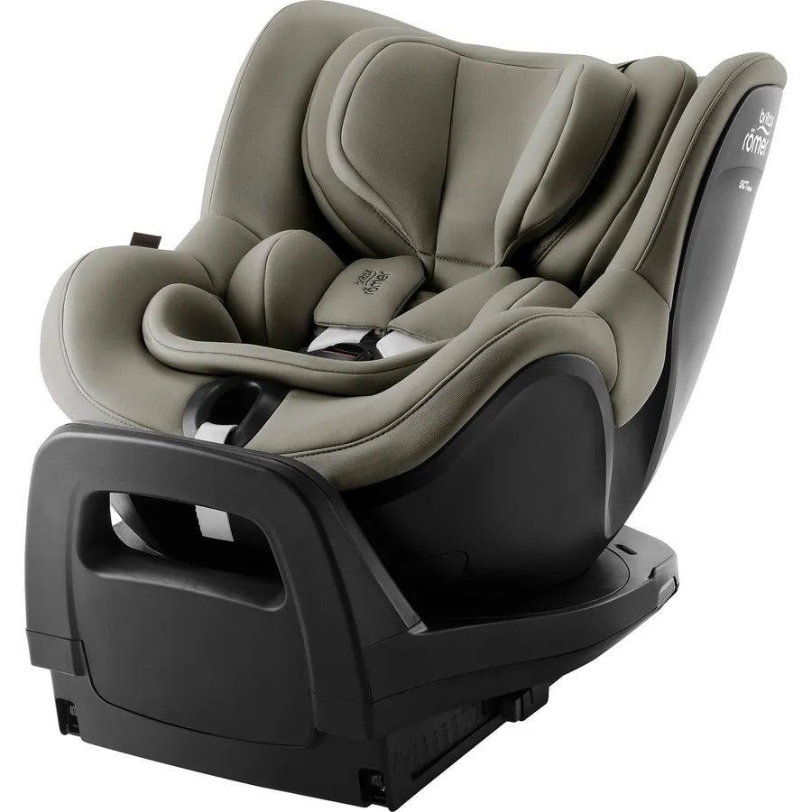 Scaun auto pentru copii Britax Römer, rotativ, 0 luni-4 ani, 40-105 cm, 0-19 kg, Isofix, DUALFIX PRO, urban olive