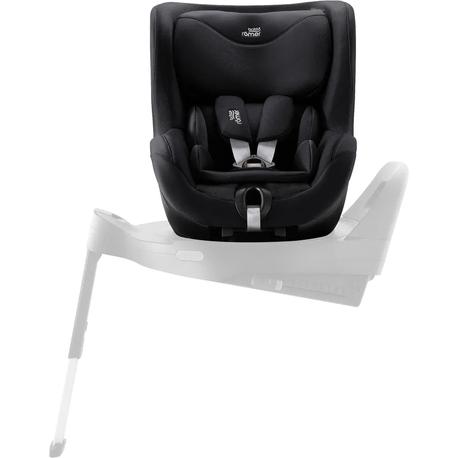 Scaun auto pentru copii Britax Römer, rotativ, fără bază ISOFIX, 3 luni-4 ani, 61-105 cm, 0-18 kg, DUALFIX 5Z, carbon black