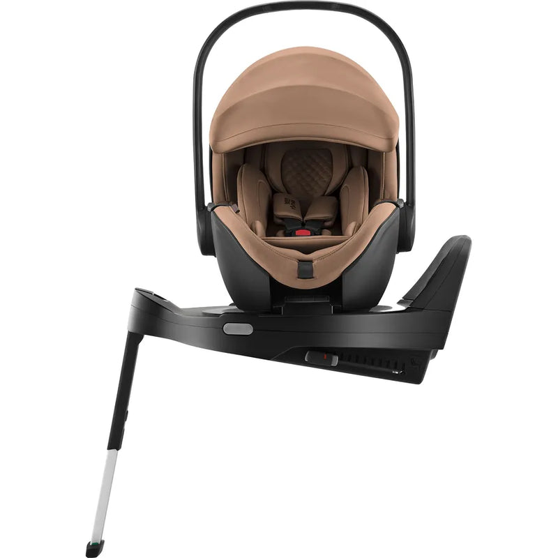 Scaun auto tip scoică pentru copii Britax Römer, reclinabil, 0-15 luni, 40-85 cm, 0-13 kg, BABY-SAFE PRO, warm caramel