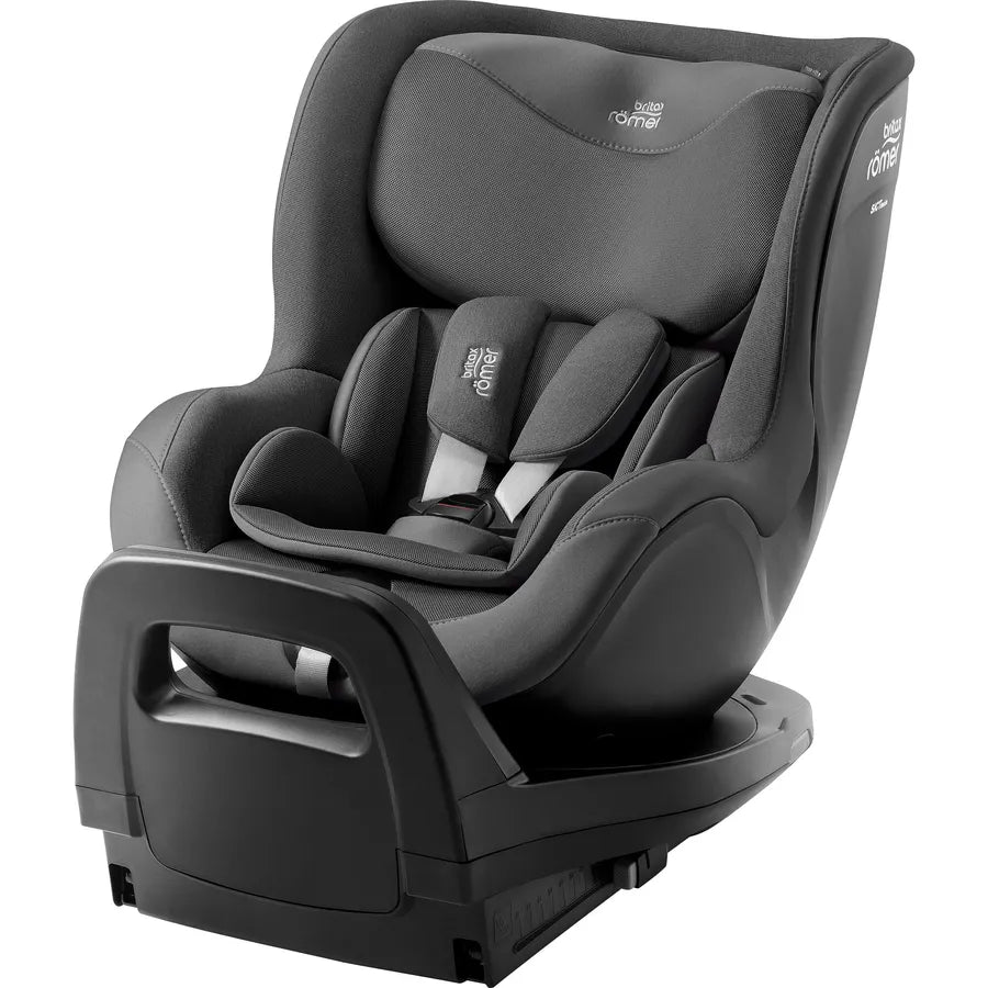 Scaun auto pentru copii Britax Römer, rotativ, 3 luni-4 ani, 61-105 cm, 19 kg, DUALFIX PRO M, mineral grey