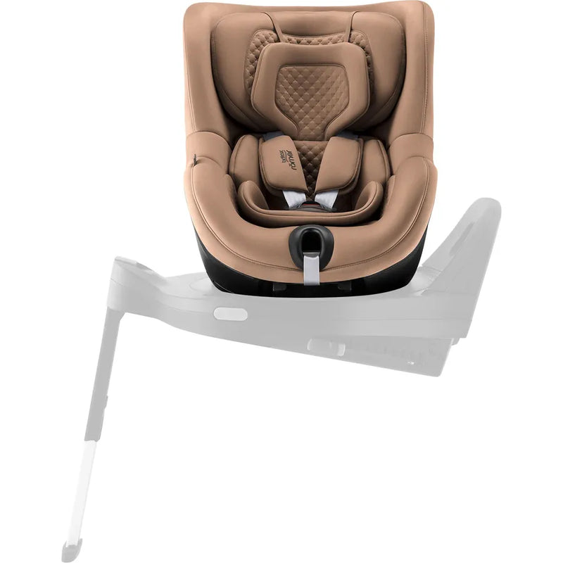 Scaun auto pentru copii Britax Römer, rotativ, fără bază ISOFIX, 3 luni-4 ani, 61-105 cm, 0-18 kg, DUALFIX 5Z, warm caramel