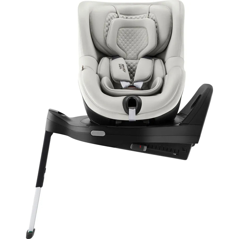Scaun auto pentru copii Britax Römer, rotativ, 3 luni-4 ani, 61-105 cm, 19 kg, DUALFIX PRO M, linen grey