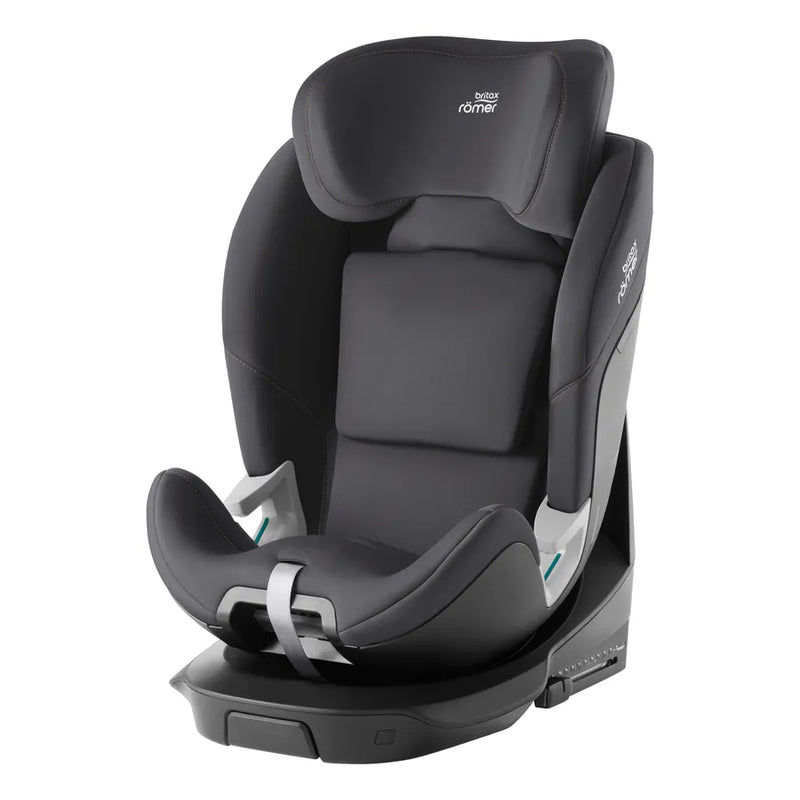 Scaun auto pentru copii Britax Römer, rotativ, 0 luni-7 ani, 40-125 cm, Isofix, SWIVEL, midnight grey
