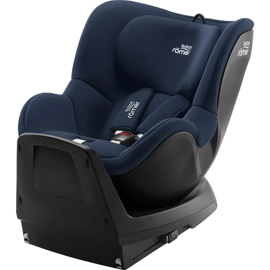 Scaun auto pentru copii, Britax Römer, rotativ, 360º, 3 luni-4 ani, 61-105 cm, 20 kg, DUALFIX M PLUS, night blue