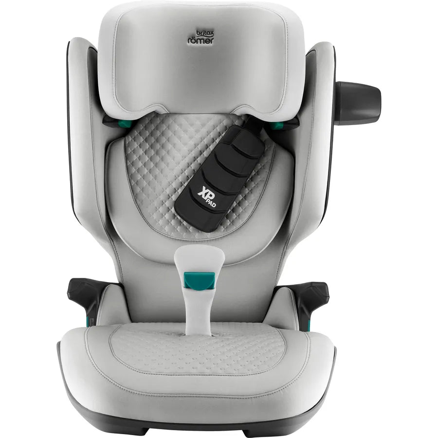 Scaun auto pentru copii Britax Römer, 3,5-12 ani, 100-150 cm, 15-36 kg, KIDFIX PRO, linen grey