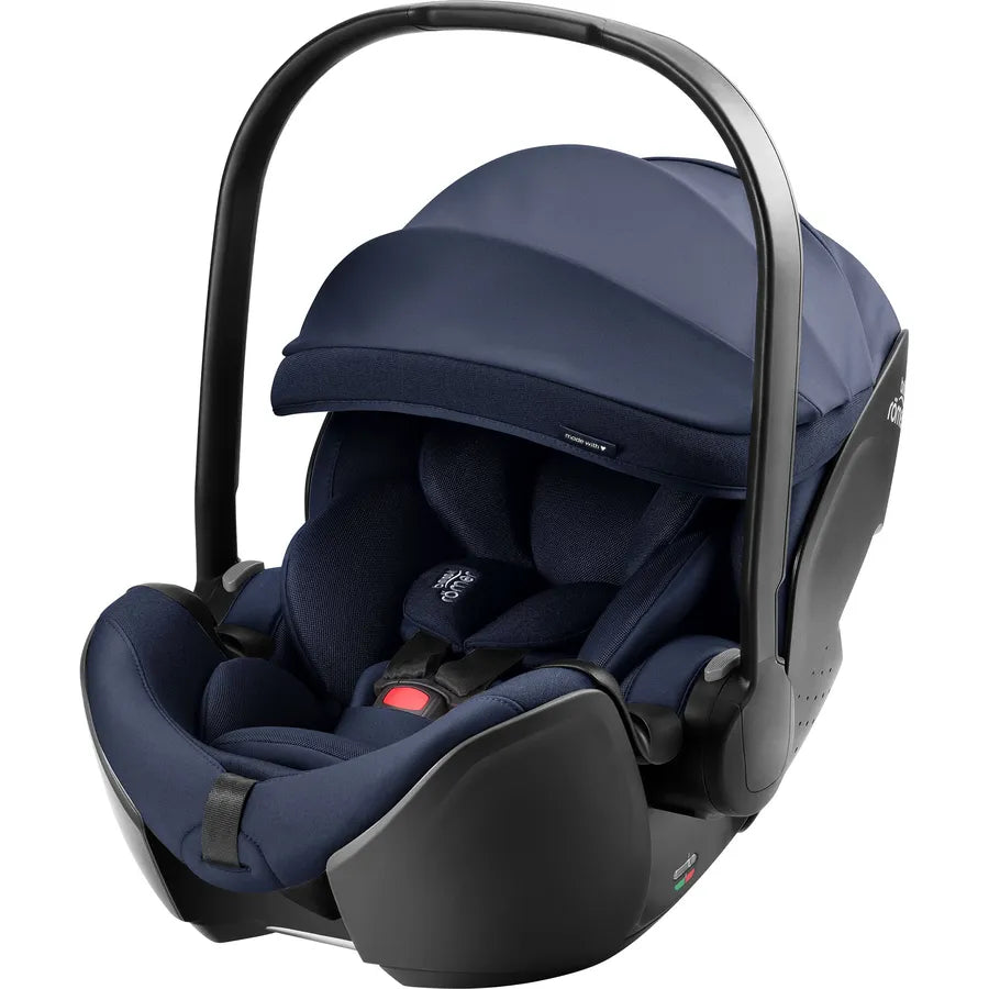 Scaun auto tip scoică pentru copii Britax Römer, reclinabil, 0-15 luni, 40-85 cm, 0-13 kg, BABY-SAFE PRO, night blue