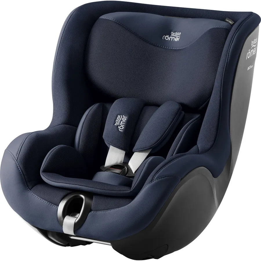 Scaun auto pentru copii Britax Römer, rotativ, fără bază ISOFIX, 3 luni-4 ani, 61-105 cm, 0-18 kg, DUALFIX 5Z, night blue