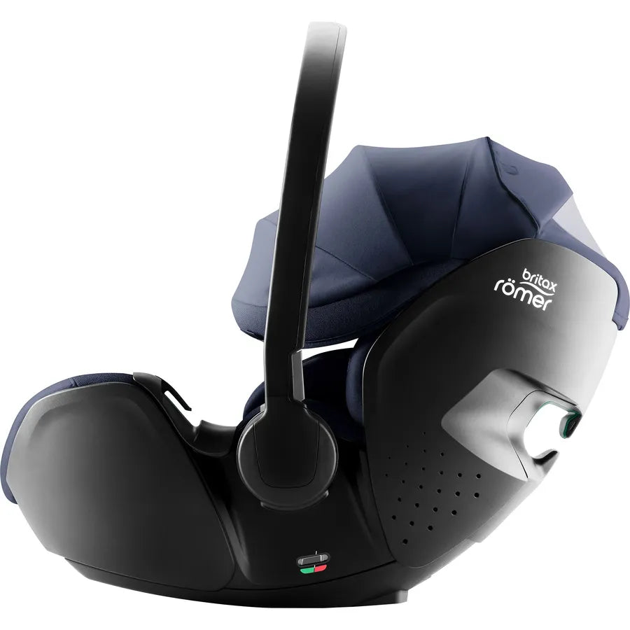 Scaun auto tip scoică pentru copii Britax Römer, reclinabil, 0-15 luni, 40-85 cm, 0-13 kg, BABY-SAFE PRO, night blue