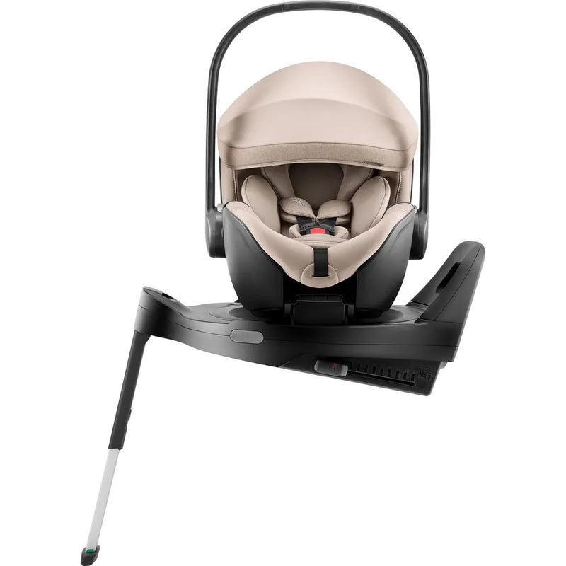 Scaun auto tip scoică pentru copii Britax Römer, reclinabil, 0-15 luni, 40-85 cm, 0-13 kg, BABY-SAFE PRO, teak