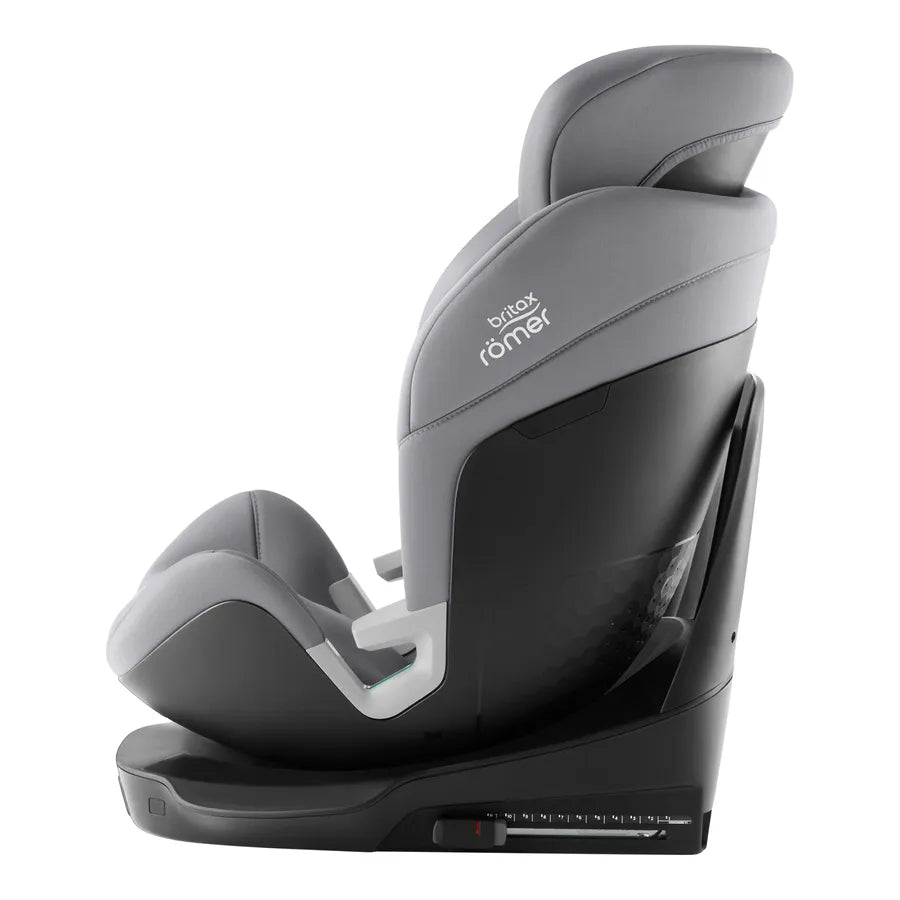 Scaun auto pentru copii Britax Römer, rotativ, 0 luni-7 ani, 40-125 cm, Isofix, SWIVEL, frost grey