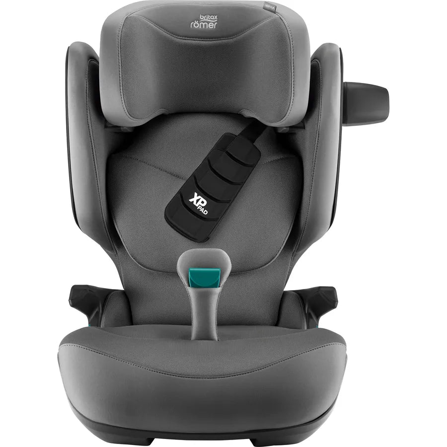 Scaun auto pentru copii Britax Römer, 3,5-12 ani, 100-150 cm, 15-36 kg, KIDFIX PRO, mineral grey