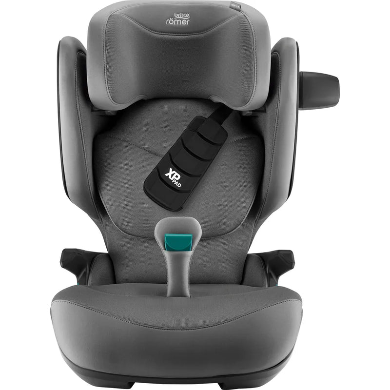 Scaun auto pentru copii Britax Römer, 3,5-12 ani, 100-150 cm, 15-36 kg, KIDFIX PRO, mineral grey