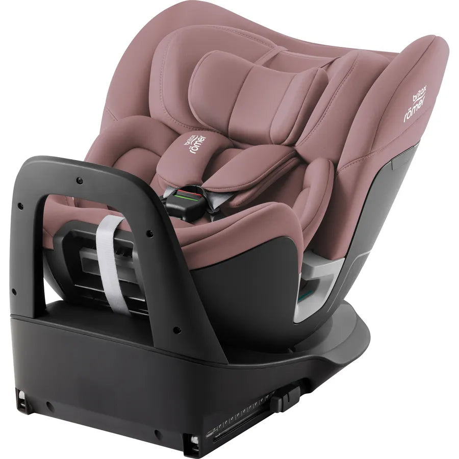 Scaun auto pentru copii Britax Römer, rotativ, 0 luni-7 ani, 40-125 cm, Isofix, SWIVEL,dusty rose