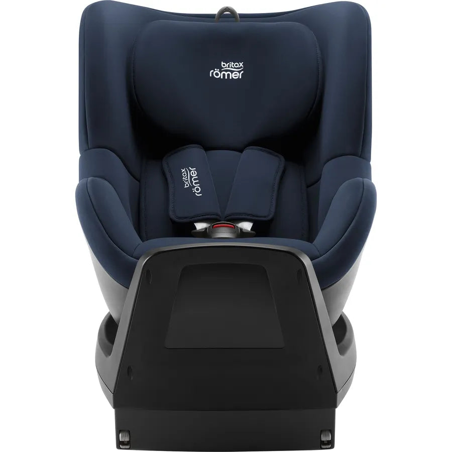 Scaun auto pentru copii, Britax Römer, rotativ, 360º, 3 luni-4 ani, 61-105 cm, 20 kg, DUALFIX M PLUS, night blue