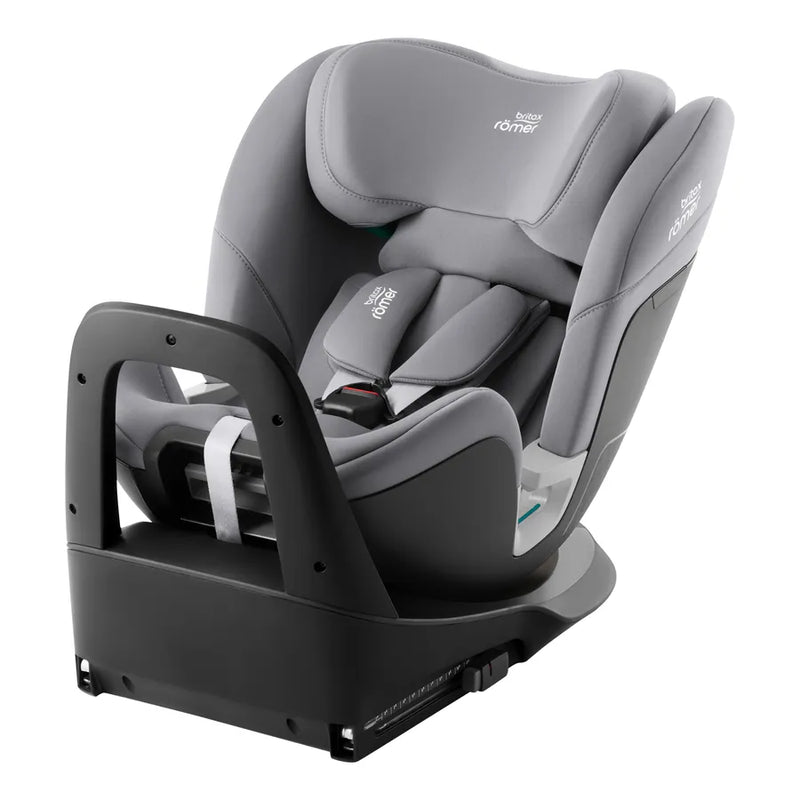 Scaun auto pentru copii Britax Römer, rotativ, 0 luni-7 ani, 40-125 cm, Isofix, SWIVEL, frost grey