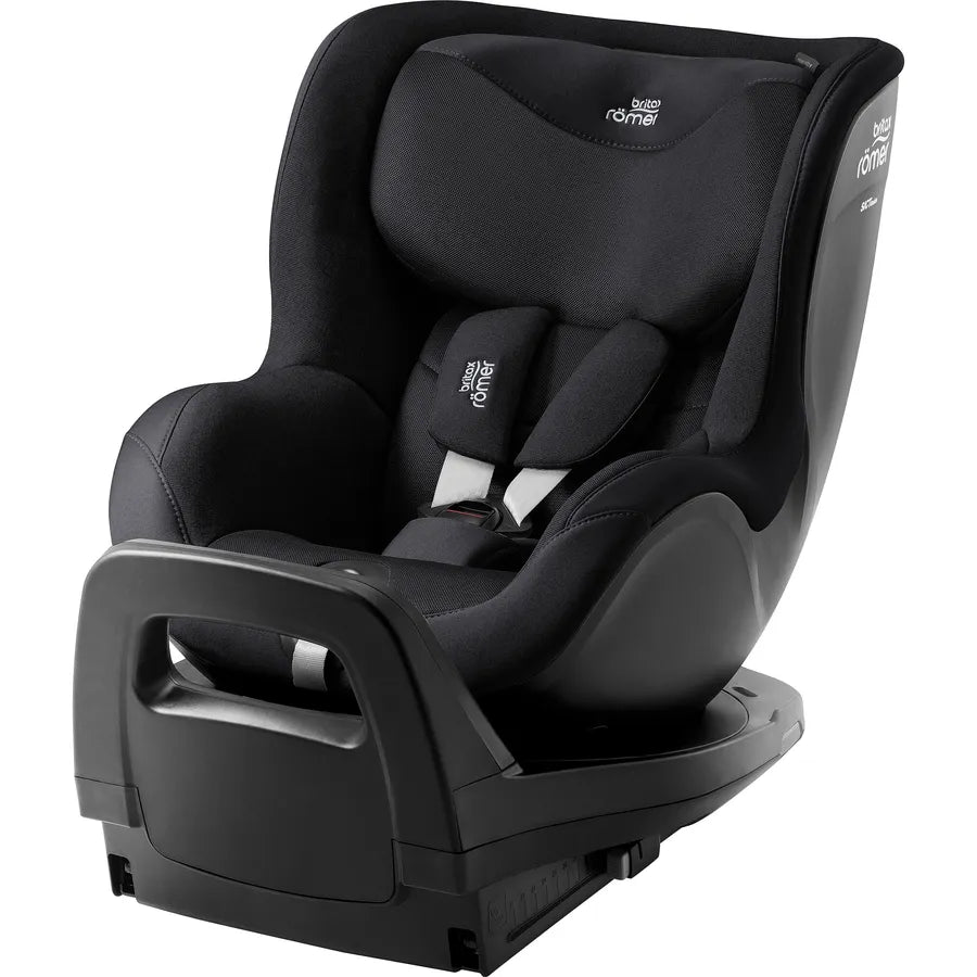 Scaun auto pentru copii Britax Römer, rotativ, 0 luni-4 ani, 40-105 cm, 0-19 kg, Isofix, DUALFIX PRO, carbon black