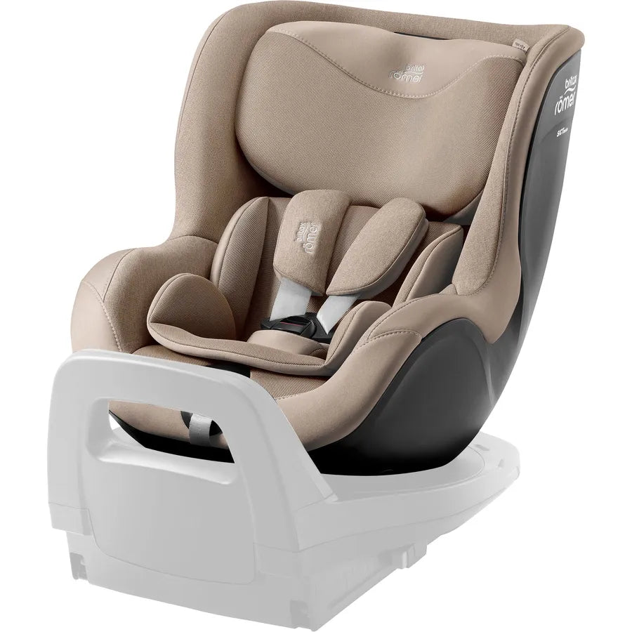 Scaun auto pentru copii Britax Römer, rotativ, fără bază ISOFIX, 3 luni-4 ani, 61-105 cm, 0-18 kg, DUALFIX 5Z, teak