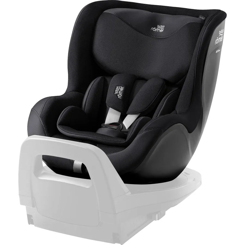 Scaun auto pentru copii Britax Römer, rotativ, fără bază ISOFIX, 3 luni-4 ani, 61-105 cm, 0-18 kg, DUALFIX 5Z, carbon black